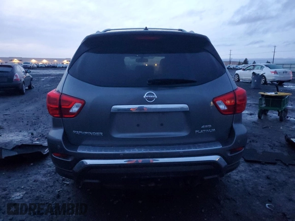 2017 Nissan Pathfinder SL with VIN 5N1DR2MM6HC658847, listed as a Copart auction lot 85278744 with 78,875 mi miles and Clean title. Bid and sale history available at DreamBid. Image 6.