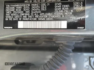 2017 Volvo XC60 Inscription с VIN YV449MRU5H2061796, выставлен на аукционе Copart как лот 47886585 с пробегом 70 722 миль миль и Списание • Salvage title. История ставок и продаж доступна на DreamBid. Изображение 15.