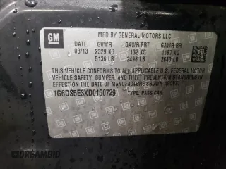 2013 Cadillac CTS Premium z VIN 1G6DS5E3XD0160729, wystawiony jako Copart lot #44633195 z przebiegiem 74 697 mil mil oraz Szkoda całkowita • Salvage title. Historia ofert i sprzedaży dostępna na DreamBid. Obrazek 12.