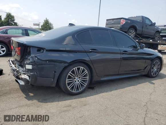 2019 BMW 5 Series 540i xDrive z VIN WBAJE7C55KWW20197, wystawiony jako Copart lot #58353645 z przebiegiem 50 431 mil mil oraz Szkoda całkowita • Salvage title. Historia ofert i sprzedaży dostępna na DreamBid. Obrazek 3.