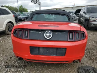 2013 Ford Mustang V6 with VIN 1ZVBP8EM8D5209863, listed as a Copart auction lot 56799405 with 120,342 mi miles and Salvage title. Bid and sale history available at DreamBid. Image 6.