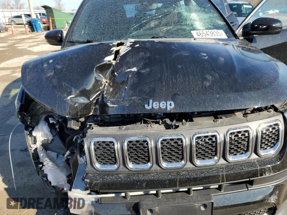 2023 Jeep Compass Sport z VIN 3C4NJDAN8PT531917, wystawiony jako Copart lot #46543835 z przebiegiem 28 762 mil mil oraz Szkoda całkowita • Salvage title. Historia ofert i sprzedaży dostępna na DreamBid. Obrazek 12.