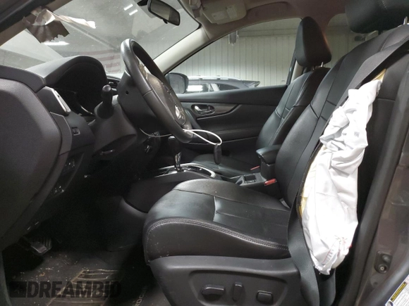 2016 Nissan Rogue SL with VIN 5N1AT2MV8GC733169, listed as a Copart auction lot 54680275 with 123,252 mi miles and Non Repairable. Bid and sale history available at DreamBid. Image 7.