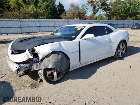 2015 Chevrolet Camaro SS with VIN 2G1FK1EJ4F9305438, listed as a Copart auction lot 58135185 with 62,966 mi miles and Salvage title. Bid and sale history available at DreamBid. Image 1.