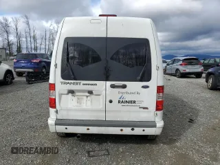 2013 Ford Transit Connect XLT with VIN NM0LS7DN0DT143439, listed as a Copart auction lot 48977345 with 285,500 mi miles and Clean title. Bid and sale history available at DreamBid. Image 6.