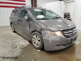 2016 Honda Odyssey SE with VIN 5FNRL5H3XGB101259, listed as a Copart auction lot 47296325 with 121,743 mi miles and Salvage Title. Bid and sale history available at carsss.com. Image 4.
