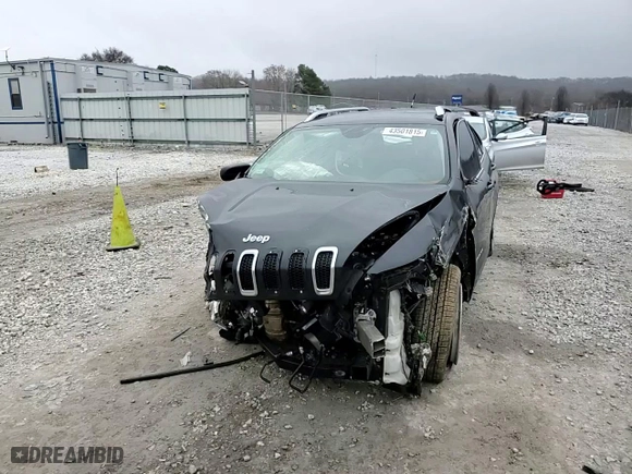 2015 Jeep Cherokee Latitude with VIN 1C4PJLCS0FW707745, listed as a Copart auction lot 43501815 with NaN miles and Salvage Title. Bid and sale history available at carsss.com. Image 12.