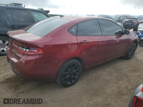 2015 Dodge Dart SE z VIN 1C3CDFAAXFD364315, wystawiony jako Copart lot #49776595 z przebiegiem 137 134 mil mil oraz Szkoda całkowita • Salvage title. Historia ofert i sprzedaży dostępna na DreamBid. Obrazek 3.