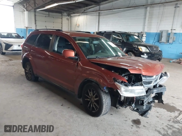 2014 Dodge Journey SXT z VIN 3C4PDDBG7ET173514, wystawiony jako IAAI lot #42305881 z przebiegiem 208 577 mil mil oraz . Historia ofert i sprzedaży dostępna na DreamBid. Obrazek 1.