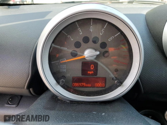 2012 MINI Countryman S with VIN WMWZC5C55CWL56879, listed as a Copart auction lot 63572725 with 86,979 mi miles and Clean title. Bid and sale history available at DreamBid. Image 9.
