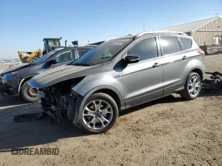 2014 Ford Escape Titanium with VIN 1FMCU9JX9EUE05495, listed as a Copart auction lot 47132575 with 149,819 mi miles and Salvage Title. Bid and sale history available at carsss.com. Image 1.
