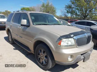 2004 Lincoln Aviator Luxury with VIN 5LMEU88HX4ZJ25343, listed as a IAAI auction lot 41853264 with 152,890 mi miles and . Bid and sale history available at DreamBid. Image 1.
