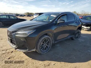 2025 Lexus NX with VIN 2T2GKCEZ5SC034523, listed as a Copart auction lot 43437315 with 5,080 mi miles and Salvage Title. Bid and sale history available at carsss.com. Image 1.