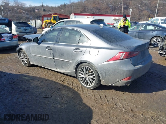 2015 Lexus IS 250 with VIN JTHCF1D23F5021657, listed as a IAAI auction lot 41452874 with 65,613 mi miles and . Bid and sale history available at DreamBid. Image 3.