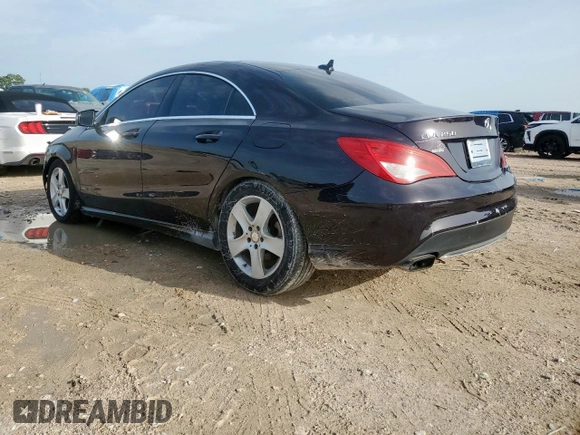 2016 Mercedes-Benz CLA 250 with VIN WDDSJ4GB8GN390045, listed as a Copart auction lot 63255185 with 125,300 mi miles and Clean title. Bid and sale history available at DreamBid. Image 2.