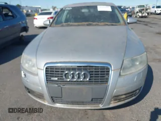 2005 Audi A6 with VIN WAUDG74F95N067286, listed as a IAAI auction lot 40220046 with 207,849 mi miles. Bid and sale history available at carsss.com. Image 6.