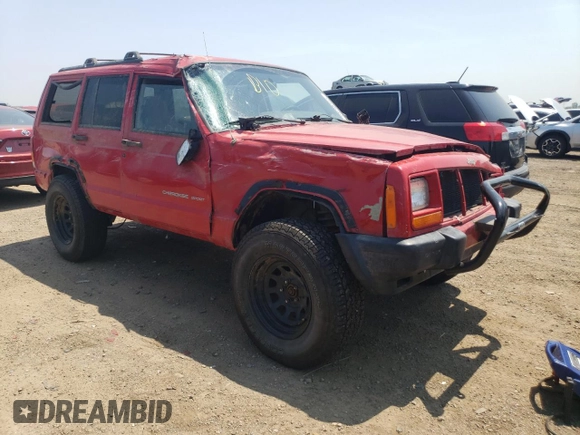 1999 Jeep Cherokee Sport z VIN 1J4FF68SXXL662401, wystawiony jako Copart lot #59698565 z przebiegiem Nie podano mil oraz Szkoda całkowita • Salvage title. Historia ofert i sprzedaży dostępna na DreamBid. Obrazek 4.