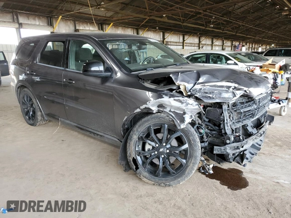 2020 Dodge Durango SXT Plus with VIN 1C4RDHAGXLC185957, listed as a Copart auction lot 50912565 with 88,255 mi miles and Salvage Title. Bid and sale history available at carsss.com. Image 4.