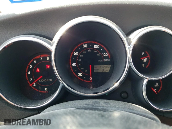 2007 Pontiac Vibe with VIN 5Y2SL65877Z437677, listed as a Copart auction lot 73281674 with 116,480 mi miles and Salvage Title. Bid and sale history available at carsss.com. Image 9.