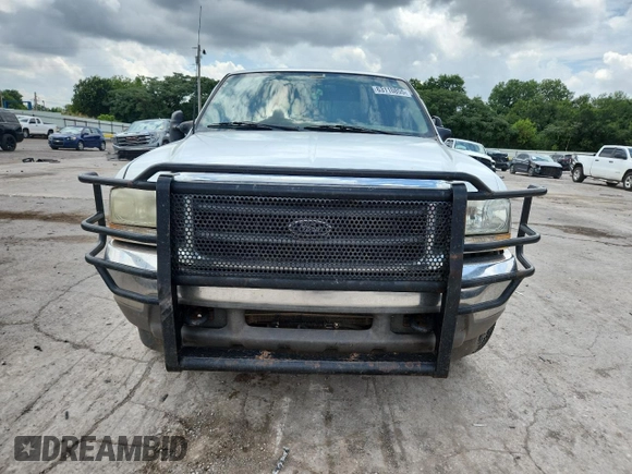 2002 Ford F-250 XL with VIN 1FTNW20F32EA27266, listed as a Copart auction lot 63110855 with 265,546 mi miles and Salvage title. Bid and sale history available at DreamBid. Image 5.