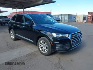 2017 Audi Q7 Premium Plus with VIN WA1LAAF75HD047107, listed as a IAAI auction lot 42056200 with 94,696 mi miles. Bid and sale history available at carsss.com. Image 1.