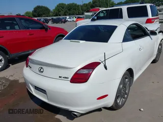 2006 Lexus SC 430 with VIN JTHFN48Y769007480, listed as a IAAI auction lot 42512863 with 158,880 mi miles and . Bid and sale history available at DreamBid. Image 4.
