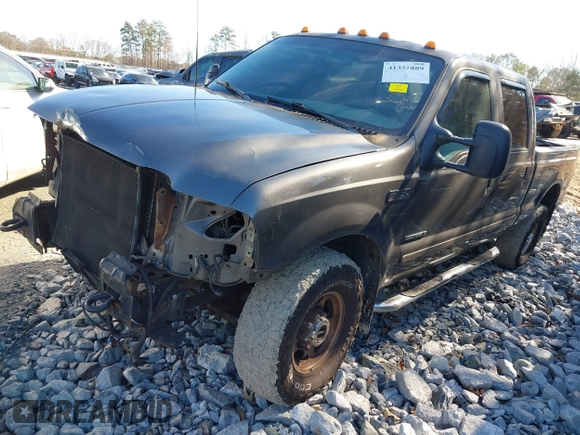 2002 Ford Super Duty F-250 XL with VIN 1FTNW21F52ED15515, listed as a IAAI auction lot 41351889 with 313,722 mi miles. Bid and sale history available at carsss.com. Image 17.