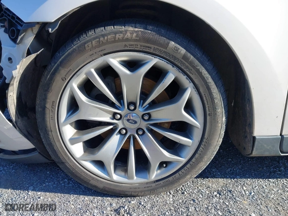 2013 Ford Taurus Limited with VIN 1FAHP2F82DG131585, listed as a IAAI auction lot 41076163 with 134,916 mi miles. Bid and sale history available at carsss.com. Image 12.