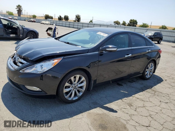 2012 Hyundai Sonata Limited with VIN 5NPEC4AB9CH468806, listed as a Copart auction lot 64427185 with 70,902 mi miles and Salvage title. Bid and sale history available at DreamBid. Image 1.