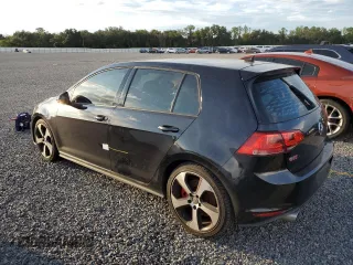 2017 Volkswagen Golf GTI Autobahn with VIN 3VW547AU6HM004872, listed as a Copart auction lot 73892074 with 0 mi miles and Salvage Title. Bid and sale history available at carsss.com. Image 2.