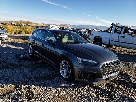 2021 Audi A5 Sportback S line Premium Plus with VIN WAUFACF59MA028338, listed as a Copart auction lot 73235173 with 20,803 mi miles. Bid and sale history available at carsss.com. Image 10.