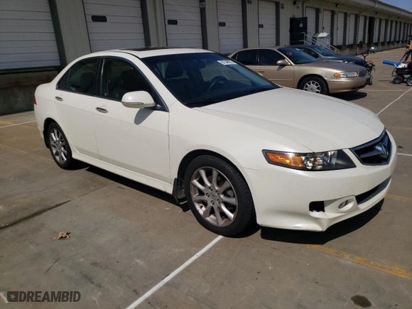 2008 Acura TSX with VIN JH4CL96848C004227, listed as a Copart auction lot 51548875 with 184,521 mi miles and Clean Title. Bid and sale history available at carsss.com. Image 4.