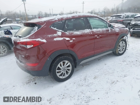 2018 Hyundai Tucson SEL with VIN KM8J3CA4XJU774261, listed as a IAAI auction lot 41628142 with 60,858 mi miles and . Bid and sale history available at DreamBid. Image 4.