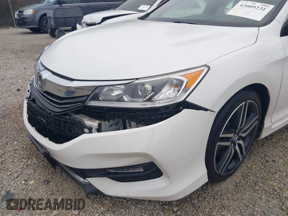 2017 Honda Accord Sport with VIN 1HGCR2F58HA106043, listed as a IAAI auction lot 42009231 with 95,948 mi miles. Bid and sale history available at carsss.com. Image 19.