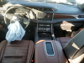 2023 GMC Yukon Denali Ultimate with VIN 1GKS2EKL1PR309512, listed as a Copart auction lot 45560895 with 34,283 mi miles and Salvage Title. Bid and sale history available at carsss.com. Image 8.