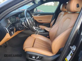 2018 BMW 5 Series 530i xDrive with VIN WBAJA7C57JWA74922, listed as a Copart auction lot 53491435 with 115,548 mi miles and Clean Title. Bid and sale history available at carsss.com. Image 7.