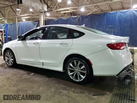 2016 Chrysler 200 S with VIN 1C3CCCBGXGN121894, listed as a Copart auction lot 83615744 with 115,326 mi miles and Clean Title. Bid and sale history available at carsss.com. Image 2.