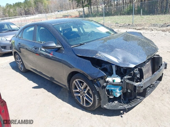 2019 Kia Forte S with VIN 3KPF34AD4KE016075, listed as a IAAI auction lot 41887992 with 91,164 mi miles. Bid and sale history available at carsss.com. Image 1.