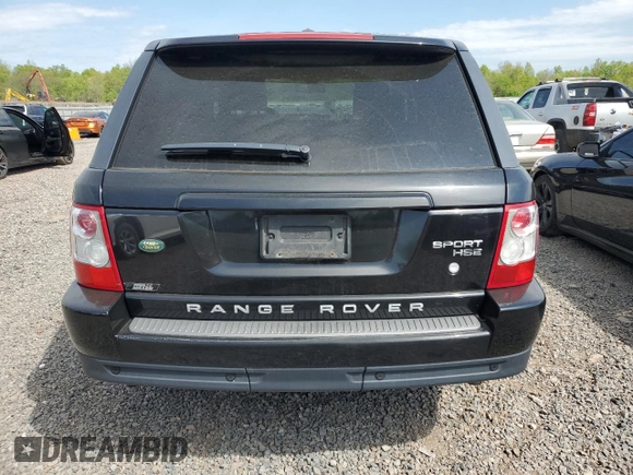 2009 Land Rover Range Rover Sport HSE z VIN SALSK25469A214176, wystawiony jako Copart lot #54962815 z przebiegiem 62 449 mil mil oraz Czysty tytuł • Clean title. Historia ofert i sprzedaży dostępna na DreamBid. Obrazek 6.