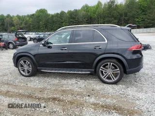 2020 Mercedes-Benz GLE 450 with VIN 4JGFB5KE5LA021446, listed as a Copart auction lot 56061505 with 112,531 mi miles and Salvage title. Bid and sale history available at DreamBid. Image 2.