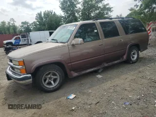 1996 Chevrolet Suburban with VIN 3GNEC16R8TG151300, listed as a Copart auction lot 58955185 with 262,487 mi miles and Salvage title. Bid and sale history available at DreamBid. Image 1.