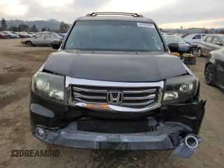 2014 Honda Pilot EX-L with VIN 5FNYF3H55EB028226, listed as a Copart auction lot 42450295 with 112,011 mi miles and Salvage Title. Bid and sale history available at carsss.com. Image 5.