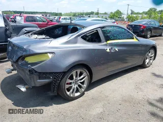 2014 Hyundai Genesis Coupe 2.0T with VIN KMHHT6KD6EU114447, listed as a IAAI auction lot 42561898 with 101,453 mi miles and . Bid and sale history available at DreamBid. Image 4.
