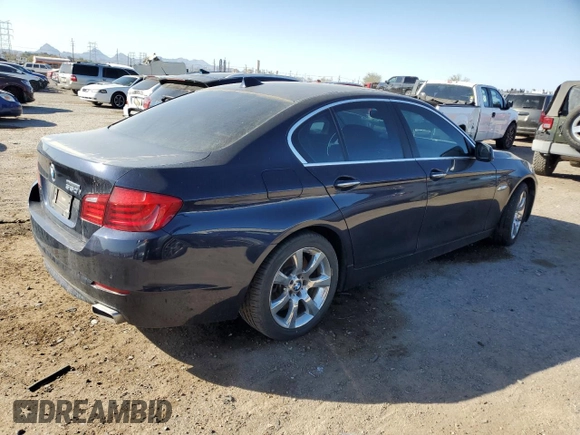 2012 BMW 5 Series 550i with VIN WBAFR9C52CDV58714, listed as a Copart auction lot 43916525 with 87,196 mi miles and Clean Title. Bid and sale history available at carsss.com. Image 3.
