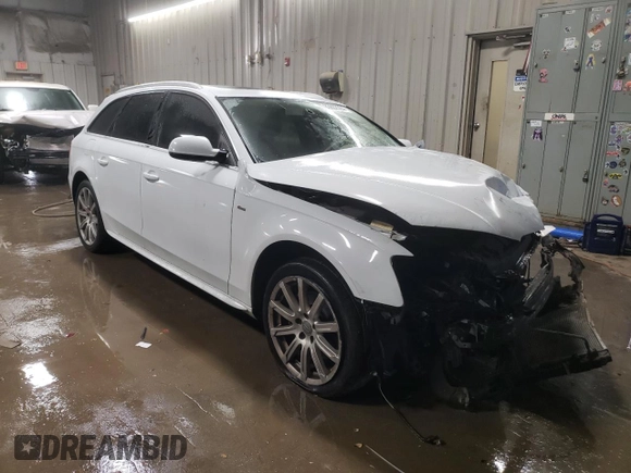 2012 Audi A4 2.0T Premium Plus with VIN WAUWFAFL1CA074801, listed as a Copart auction lot 83802384 with 158,004 mi miles and Salvage Title. Bid and sale history available at carsss.com. Image 4.