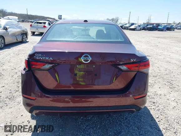 2020 Nissan Sentra SV z VIN 3N1AB8CV9LY217970, wystawiony jako IAAI lot #41989185 z przebiegiem 84 356 mil mil oraz . Historia ofert i sprzedaży dostępna na DreamBid. Obrazek 16.