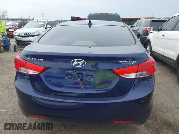 2013 Hyundai Elantra GLS z VIN 5NPDH4AE7DH161174, wystawiony jako IAAI lot #41785607 z przebiegiem 166 483 mil mil oraz . Historia ofert i sprzedaży dostępna na DreamBid. Obrazek 16.