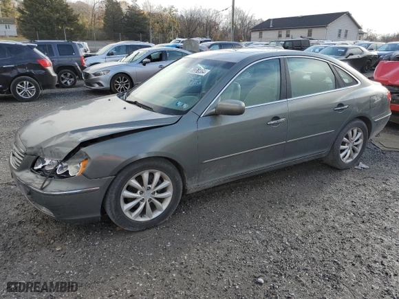 2007 Hyundai Azera SE with VIN KMHFC46F57A174411, listed as a Copart auction lot 78999364 with 131,941 mi miles and Salvage Title. Bid and sale history available at carsss.com. Image 1.