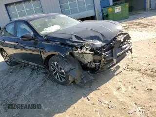2024 Volkswagen Jetta S z VIN 3VW5M7BU2RM037027, wystawiony jako Copart lot #50875495 z przebiegiem 14 120 mil mil oraz Szkoda całkowita • Salvage title. Historia ofert i sprzedaży dostępna na DreamBid. Obrazek 11.