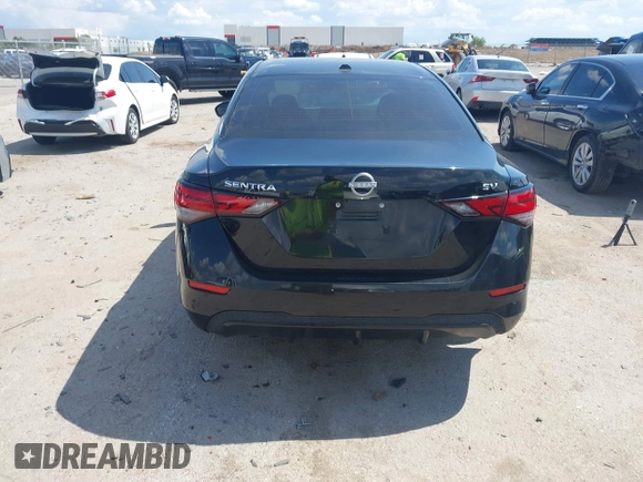 2024 Nissan Sentra SV with VIN 3N1AB8CV7RY248529, listed as a IAAI auction lot 42236147 with 22,284 mi miles and . Bid and sale history available at DreamBid. Image 16.